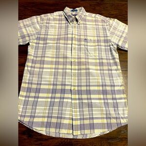 Vintage Pendleton Short Sleeve Button Up Shirt Men Size Medium Like New Clean